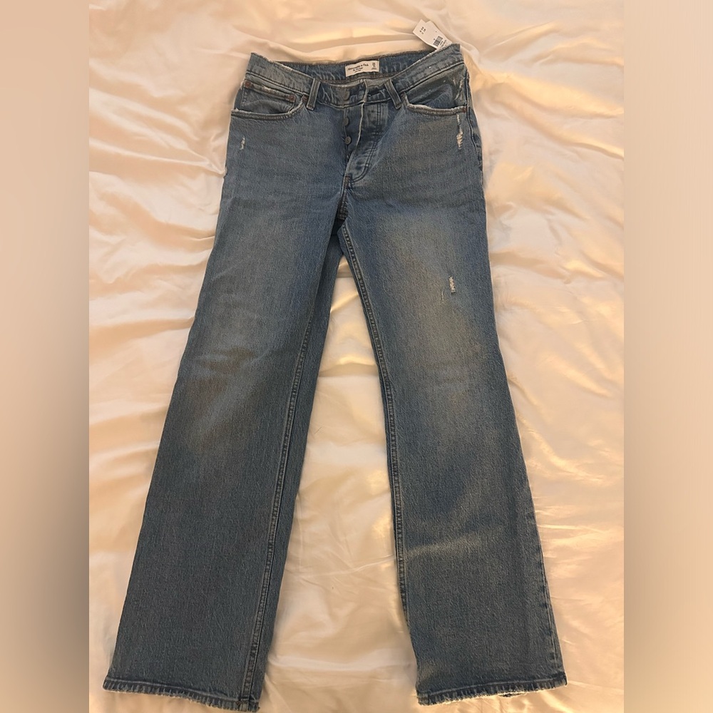 NWT Abercrombie the ‘90s baggy low rise jeans